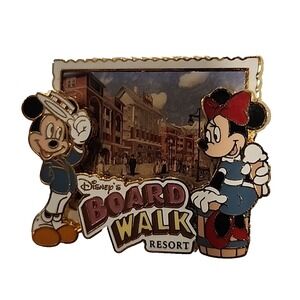 Disney Mickey Minnie Board Walk Resort Board Walk AP Artist Proof Pin 00002‎